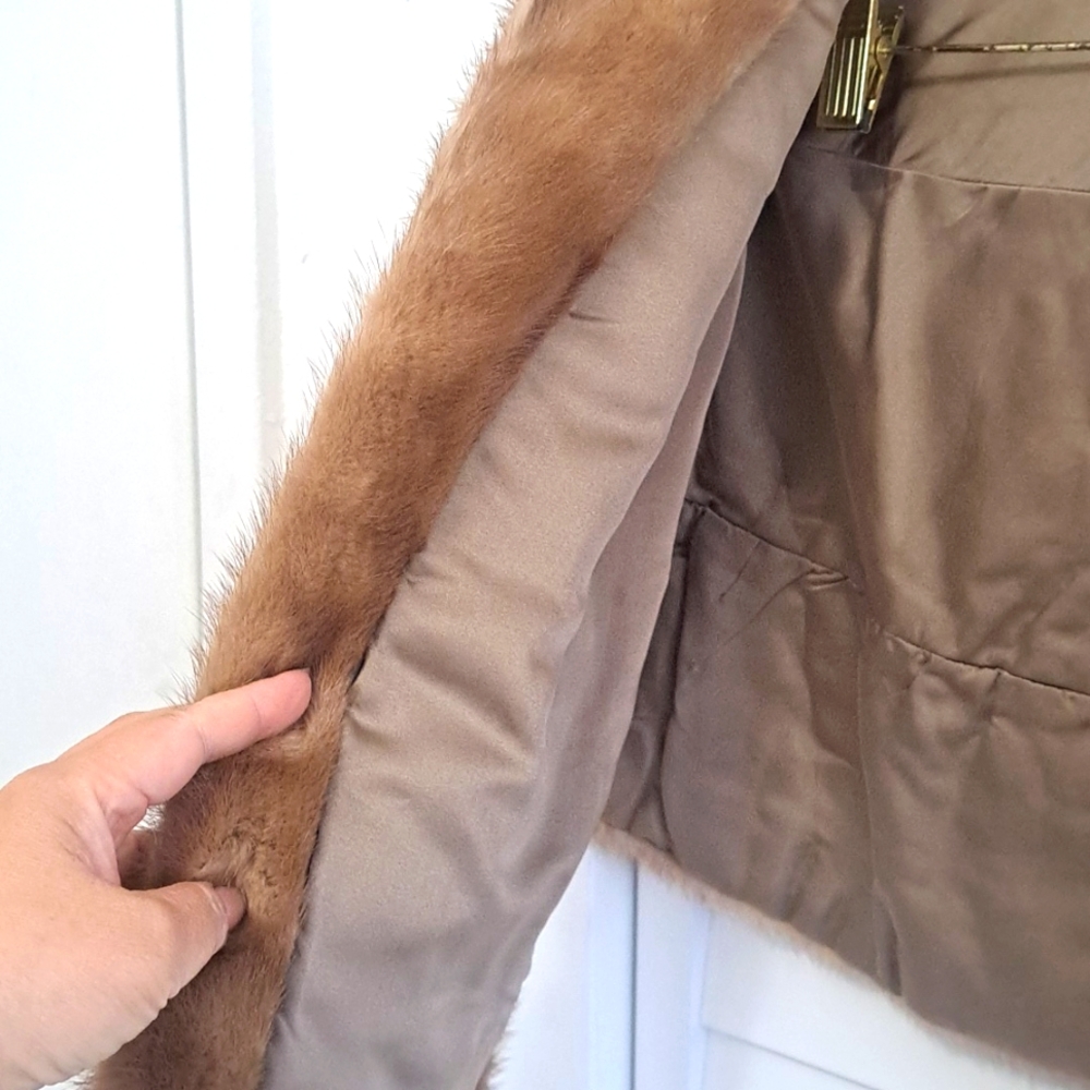 Gorgeous Authentic Real Mink Fur 1960s - Picture 5 of 8